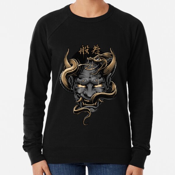 Hannya demon tattoo Lightweight Sweatshirt