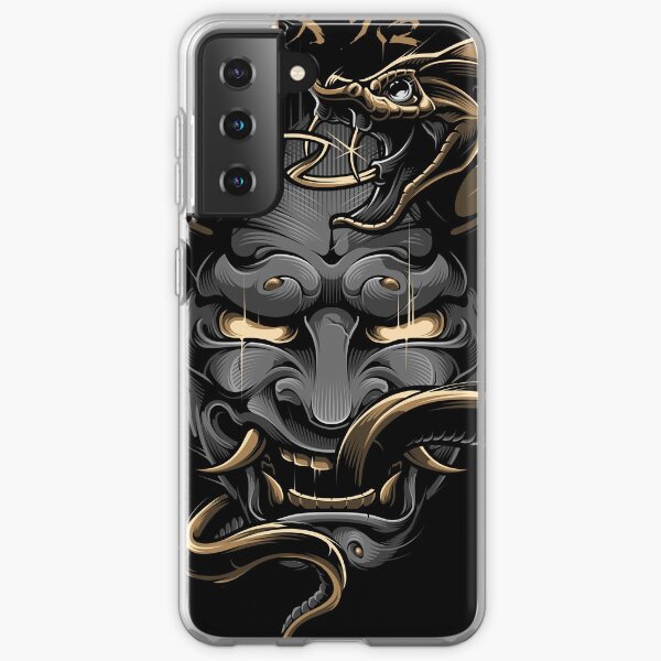 Hannya demon tattoo Samsung Galaxy Soft Case