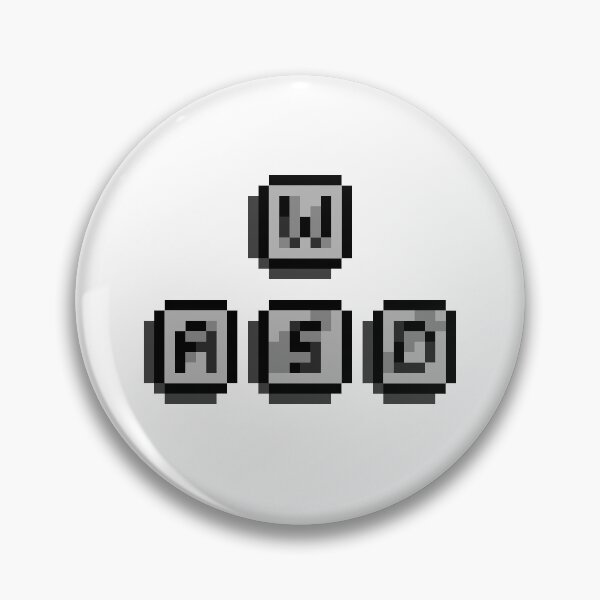 Item preview, WASD designed and sold by ignoreintuition.
