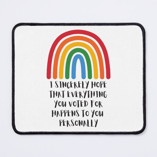 Item preview, Voting Karma Rainbow Black Text designed and sold by Öhmlaut Sound, Music & Graphics.