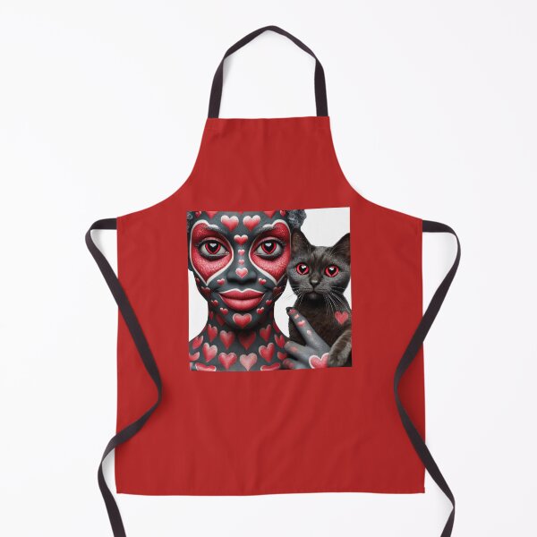 Item preview, Heart Woman With Her Cat designed and sold by CarolM.