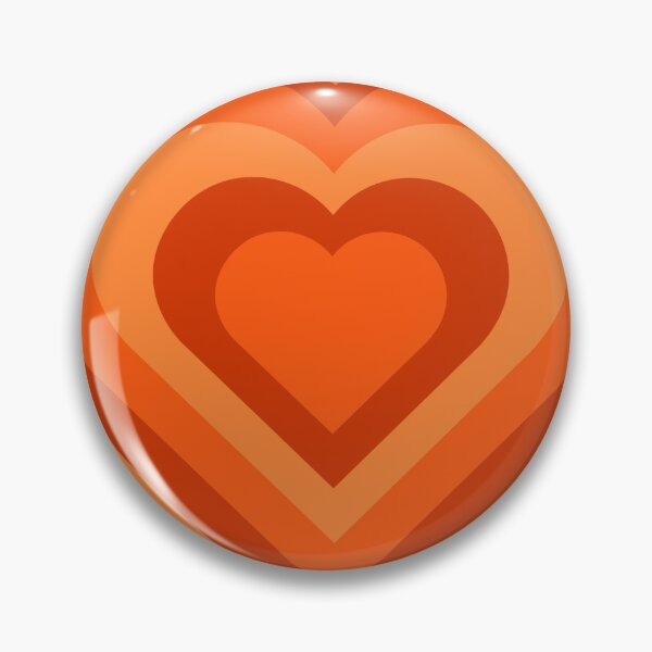 Item preview, Orange Growing Heart designed and sold by ReinaReyes.