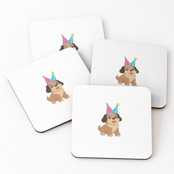 Item preview, Party Pup: Double the Fun, Double the Celebration!  designed and sold by LaughingPuppy.