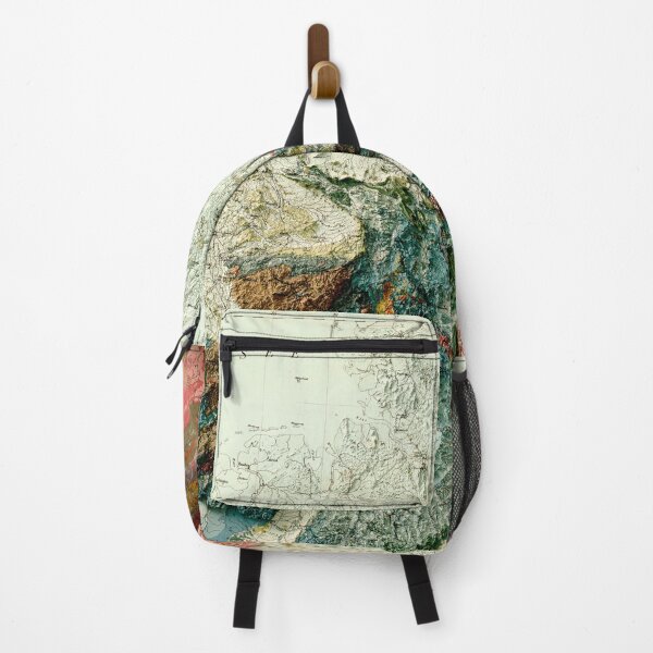 Item preview, 1869 Germany Shaded Relief 3D Map digitally-rendered designed and sold by ThinkAboutMaps.