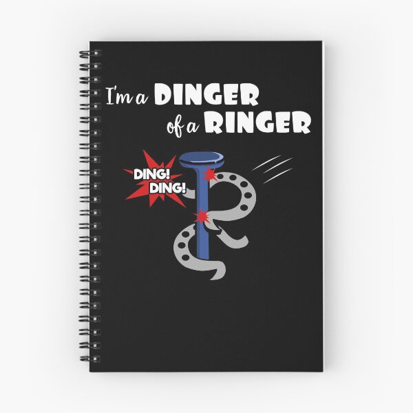 Item preview, Horshoes Dinger of a Ringer Pitching Champion designed and sold by SassyYetClassy.