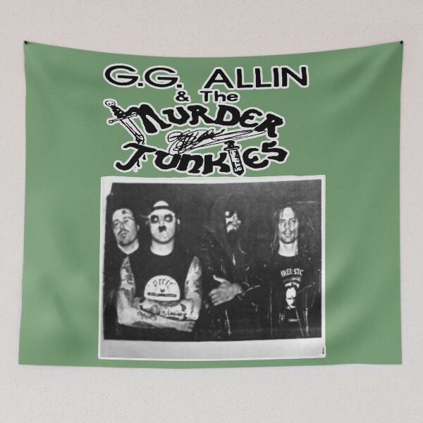 Item preview, GG ALLIN & THE MURDER JUNKIES On Tour! designed and sold by skeletons-lair.