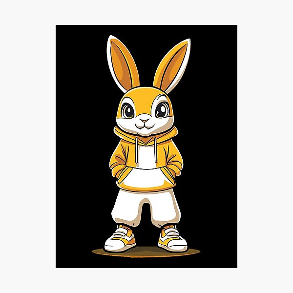 Item preview, Cool rabbit designed and sold by Zen Lael.
