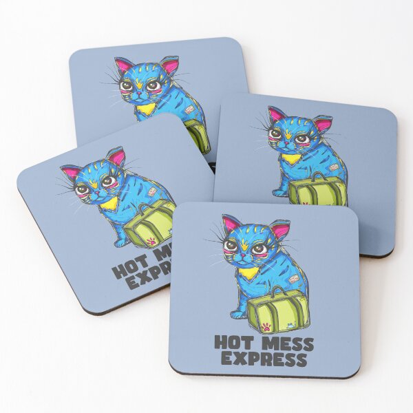 Item preview, hot mess express cat designed and sold by crestfallenmermaid.