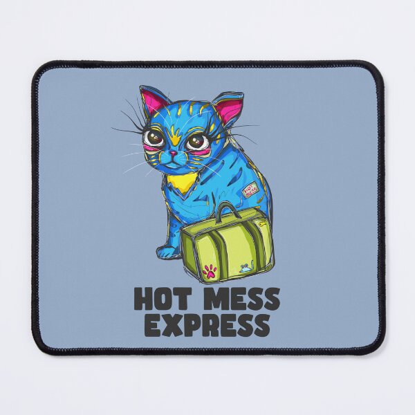 Item preview, hot mess express cat designed and sold by crestfallenmermaid.