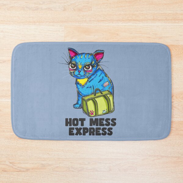 Item preview, hot mess express cat designed and sold by crestfallenmermaid.