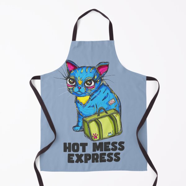 Item preview, hot mess express cat designed and sold by crestfallenmermaid.