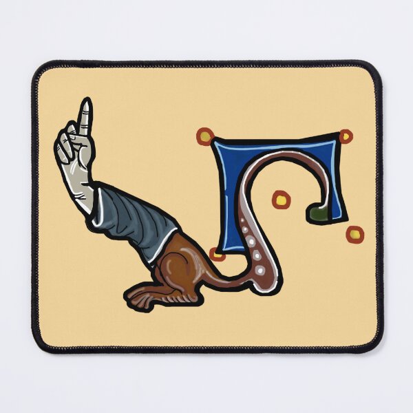 Item preview, Up Pointing after Manicule W 14C Maastricht Psalter designed and sold by Donnahuntriss.