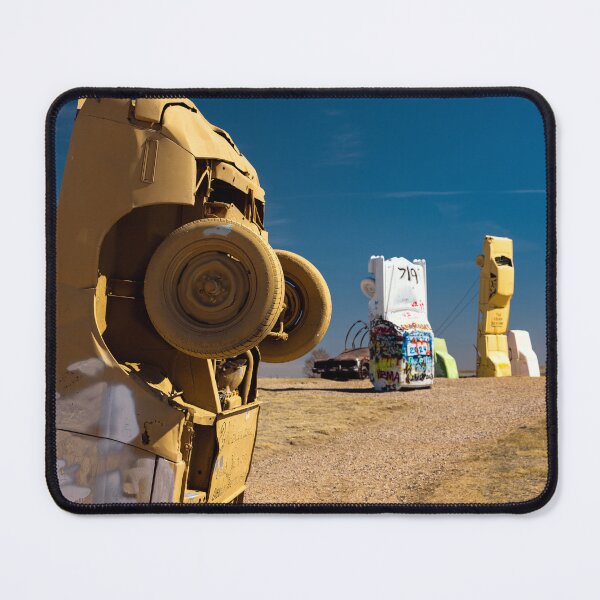 Item preview, "Carhenge: Upright Autos in Desert" designed and sold by Jarrett720.