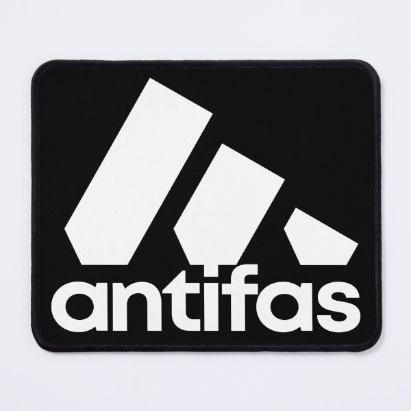 Item preview, Antifas Three Stripes White Print designed and sold by Counterhegemonic Apparel.