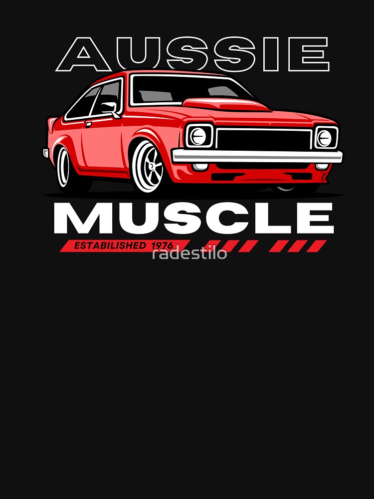Thumbnail 7 of 7, Essential T-Shirt, Aussie Muscle Holden Torana designed and sold by radestilo.