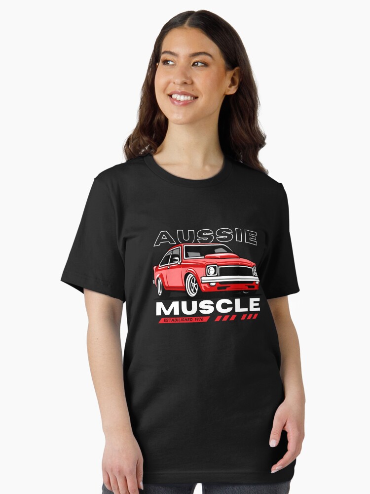 Thumbnail 2 of 7, Essential T-Shirt, Aussie Muscle Holden Torana designed and sold by radestilo.