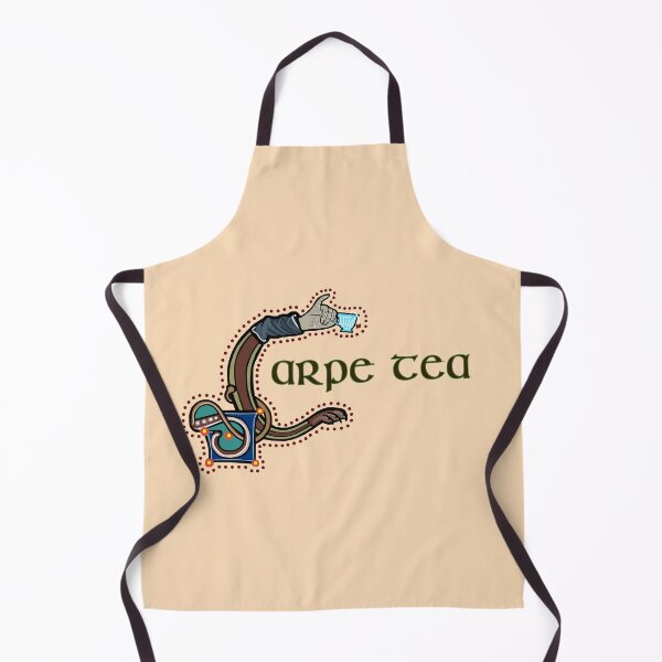 Item preview, Carpe Tea Medieval Marginalia designed and sold by Donnahuntriss.