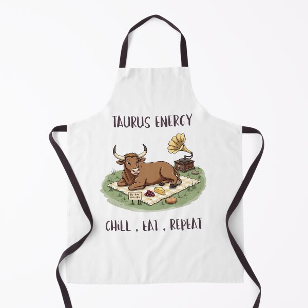 Item preview, Taurus Energy: Chill, Eat, Repeat designed and sold by gogettadriptees.
