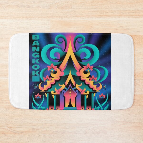 Item preview, World travel fly to colorful Bangkok ,Thailand , brafdesign  designed and sold by Brafdesign.
