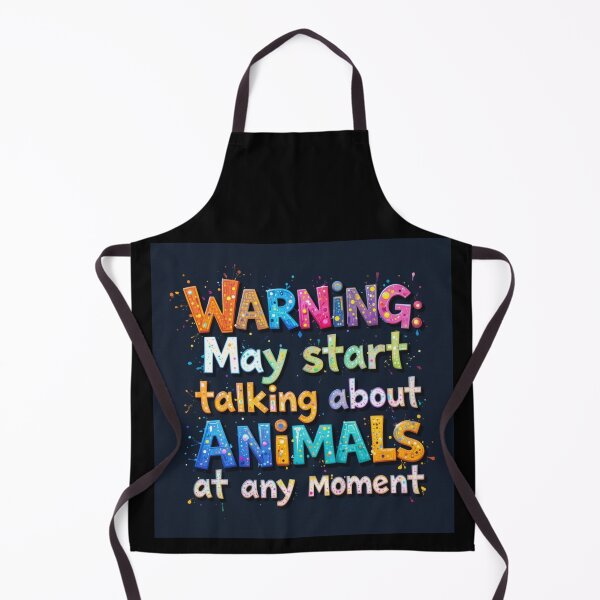 Item preview, Warning: May start talking about animals at any moment designed and sold by InezPhotography.