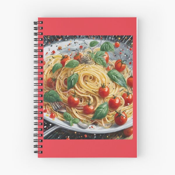 Item preview, "Mediterranean Delight: Vibrant Spaghetti Plate" designed and sold by Artisticanvas.