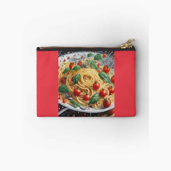 Item preview, "Mediterranean Delight: Vibrant Spaghetti Plate" designed and sold by Artisticanvas.