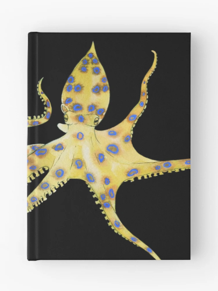 Thumbnail 1 of 3, Journal, Blue Ringed Octopus designed and sold by Seb Fowler.