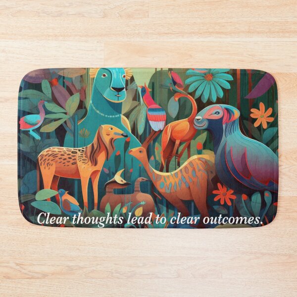 Item preview, Clear thoughts lead to clear outcomes. designed and sold by fanzen69.
