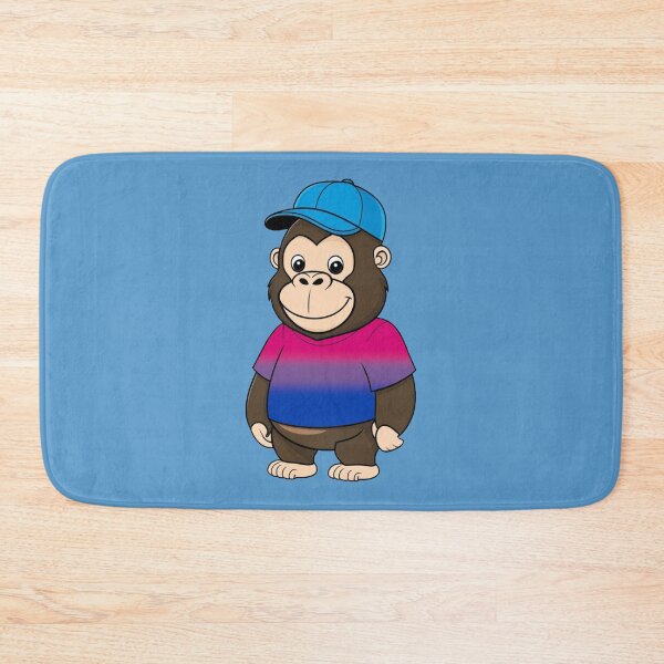 Item preview, Cool Pride Gorilla with Bisexual Flag Tee  | Bi Pride Animal Design designed and sold by Travelslightly.