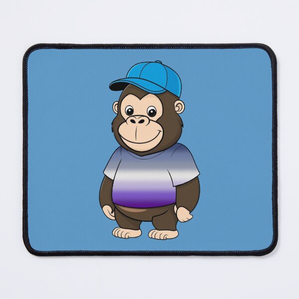 Item preview, Cool Pride Gorilla with Lesbian Butch Flag Tee  | Butch Pride Animal Design designed and sold by Travelslightly.