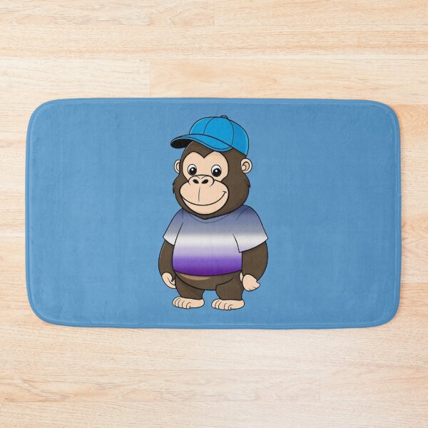 Item preview, Cool Pride Gorilla with Lesbian Butch Flag Tee  | Butch Pride Animal Design designed and sold by Travelslightly.