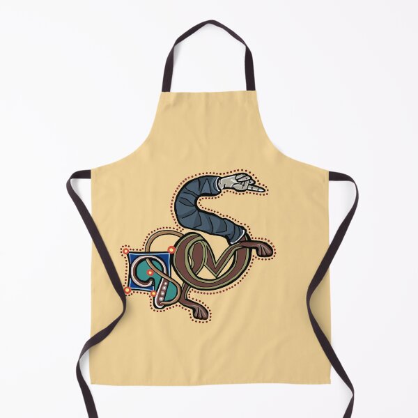 Item preview, Letter S Manicule W 14C Maastricht Psalter parody designed and sold by Donnahuntriss.