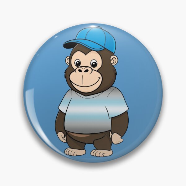 Item preview, Cool Pride Gorilla with Demiboy Flag Tee  | Demi Pride Animal Design designed and sold by Travelslightly.