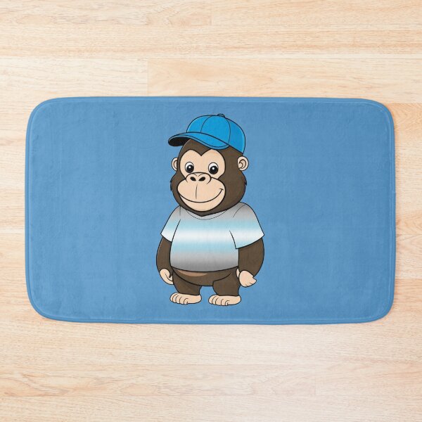 Item preview, Cool Pride Gorilla with Demiboy Flag Tee  | Demi Pride Animal Design designed and sold by Travelslightly.