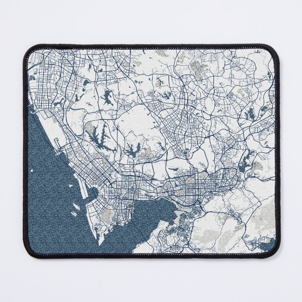 Item preview, Shenzhen City Map of China - Coastal designed and sold by deMAP.