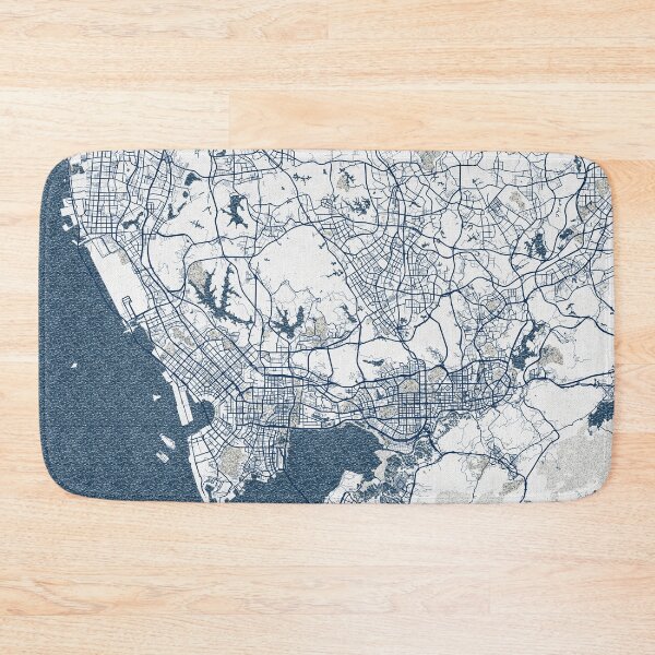 Item preview, Shenzhen City Map of China - Coastal designed and sold by deMAP.