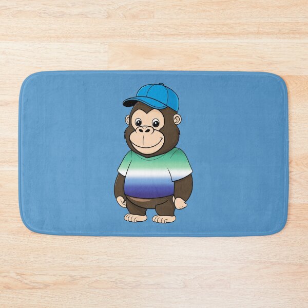 Item preview, Cool Pride Gorilla with Gay MLM Flag Tee  | MLM Pride Animal Design designed and sold by Travelslightly.