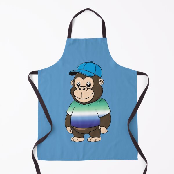 Item preview, Cool Pride Gorilla with Gay MLM Flag Tee | MLM Pride Animal Design designed and sold by Travelslightly.