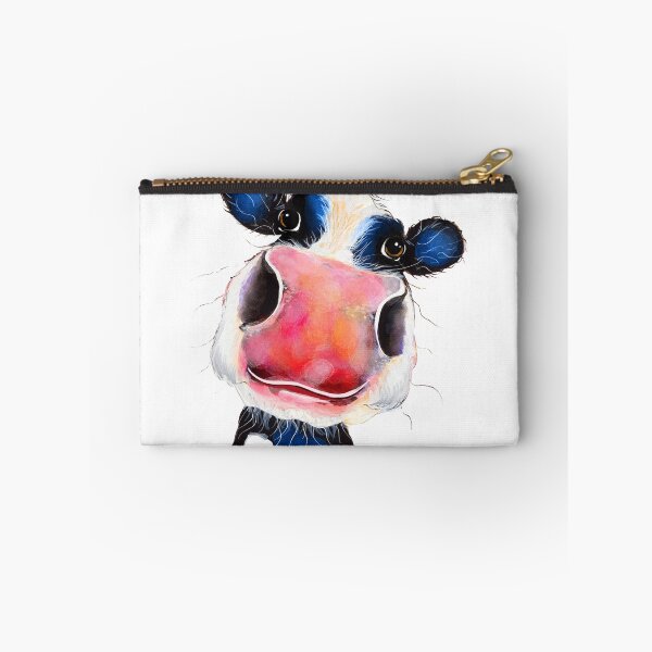 Item preview, Cow PRiNT FRieSiaN ' NoSeY BEATRiCE ' by Shirley MacArthur designed and sold by Shirley MacArthur Art.