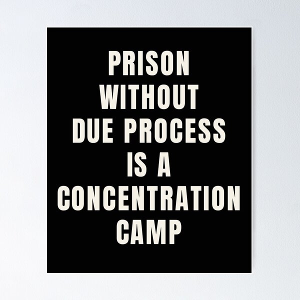 Item preview, Prison without Due Process is a Concentration Camp designed and sold by EstelleStar.