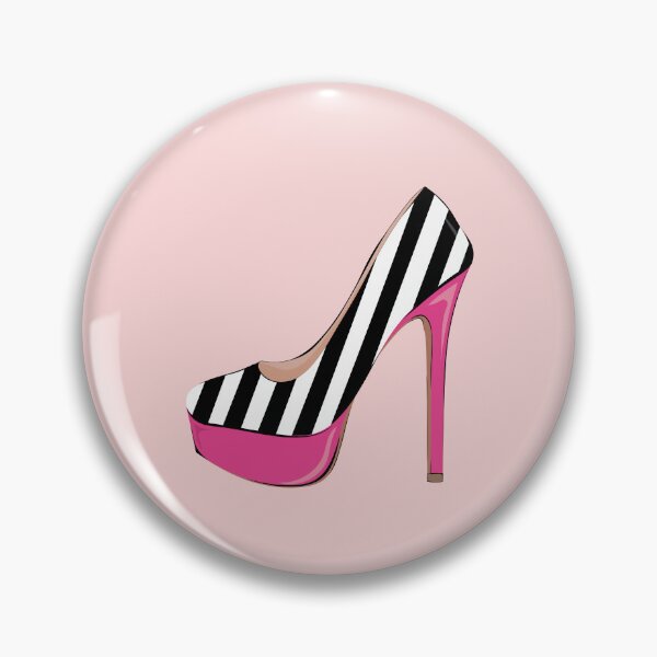 Item preview, Zebra Pink Stiletto heels designed and sold by DesignsByMadiha.