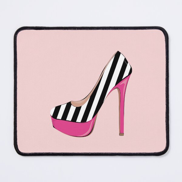 Item preview, Zebra Pink Stiletto heels designed and sold by DesignsByMadiha.