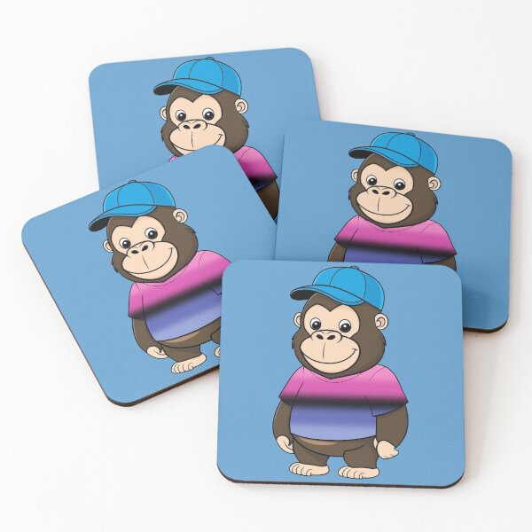 Item preview, Cool Pride Gorilla with Omnisexual Flag Tee  | Omni Pride Animal Design designed and sold by Travelslightly.