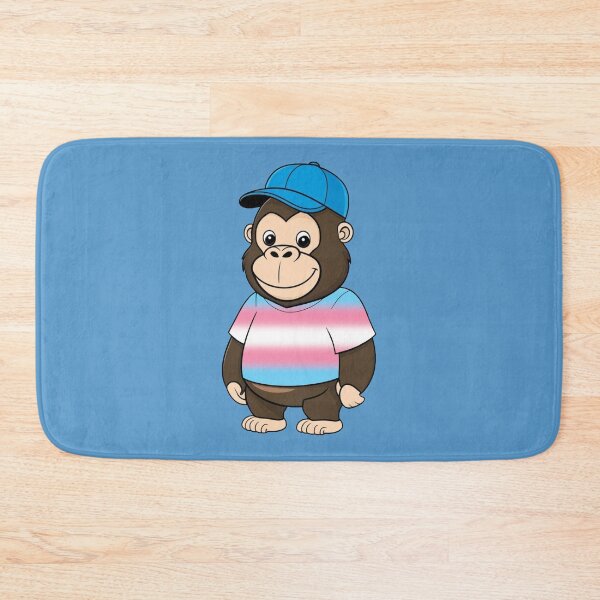 Item preview, Copy of Cool Pride Gorilla with Transgender Flag Tee  | Trans Pride Animal Design designed and sold by Travelslightly.