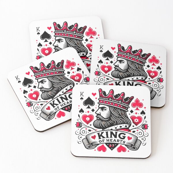 Item preview, King of hearts  designed and sold by thegeefambam.