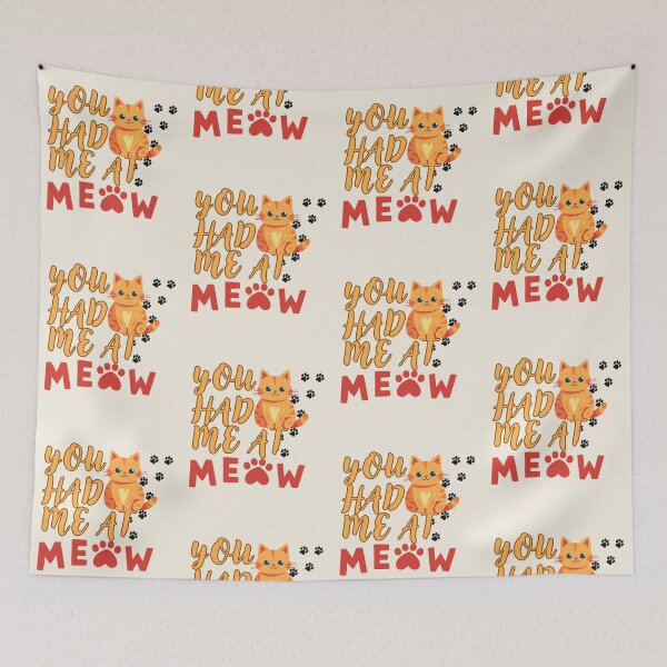 Item preview, You had me at meow designed and sold by heartfeltarts93.