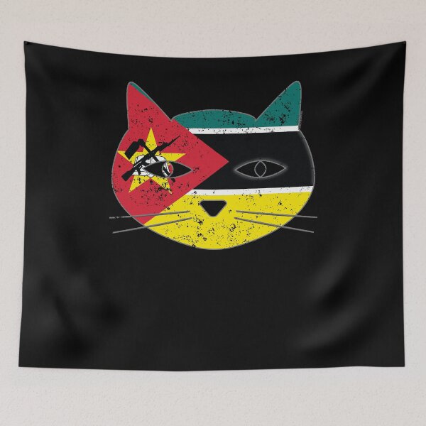 Item preview, Best Cat Head Mozambique Flag Cat designed and sold by shoppzee.