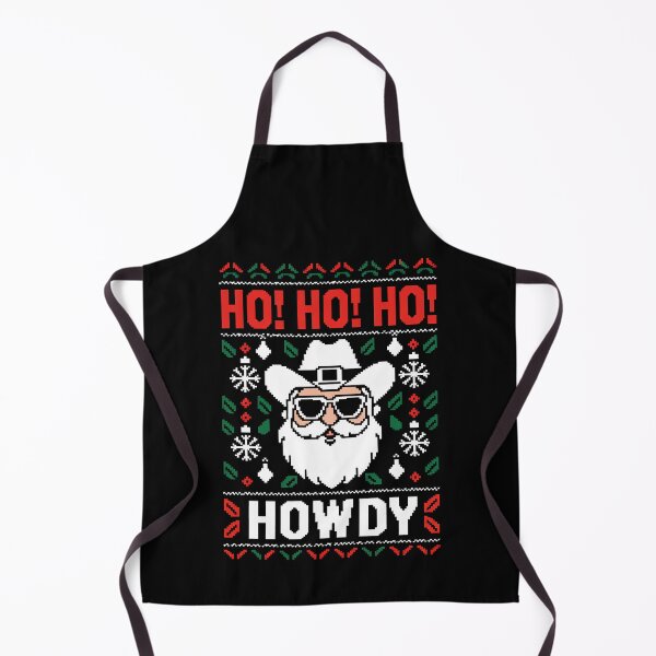 Item preview, Ho Ho Ho Howdy Cowboy Santa Merry Christmas Xmas Men Women designed and sold by rafaeltto.