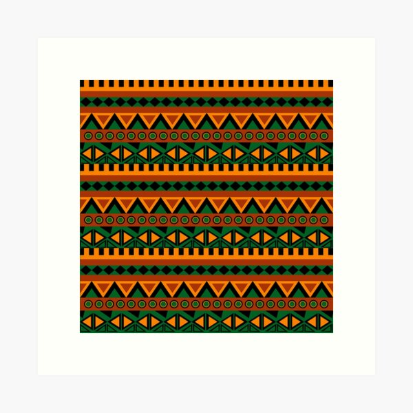 Aperçu de l'œuvre Motif H Bold Tribe – Ambiance culturelle pour l'âme moderne créée et vendue par arstudioz.