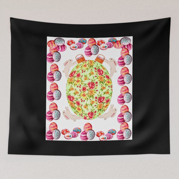 Item preview, King's Easter Hunt | Easter Hunt | Easter Eggs | Easter | Eggs | Assorted Colors | Rabbit | Bunny | Red | Grey | Easter Design  designed and sold by Kingcls.